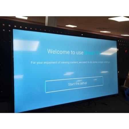 Refurbished electriQ T2SMH 50" 4K Ultra HD with HDR10 LED Freeview HD Android Smart TV