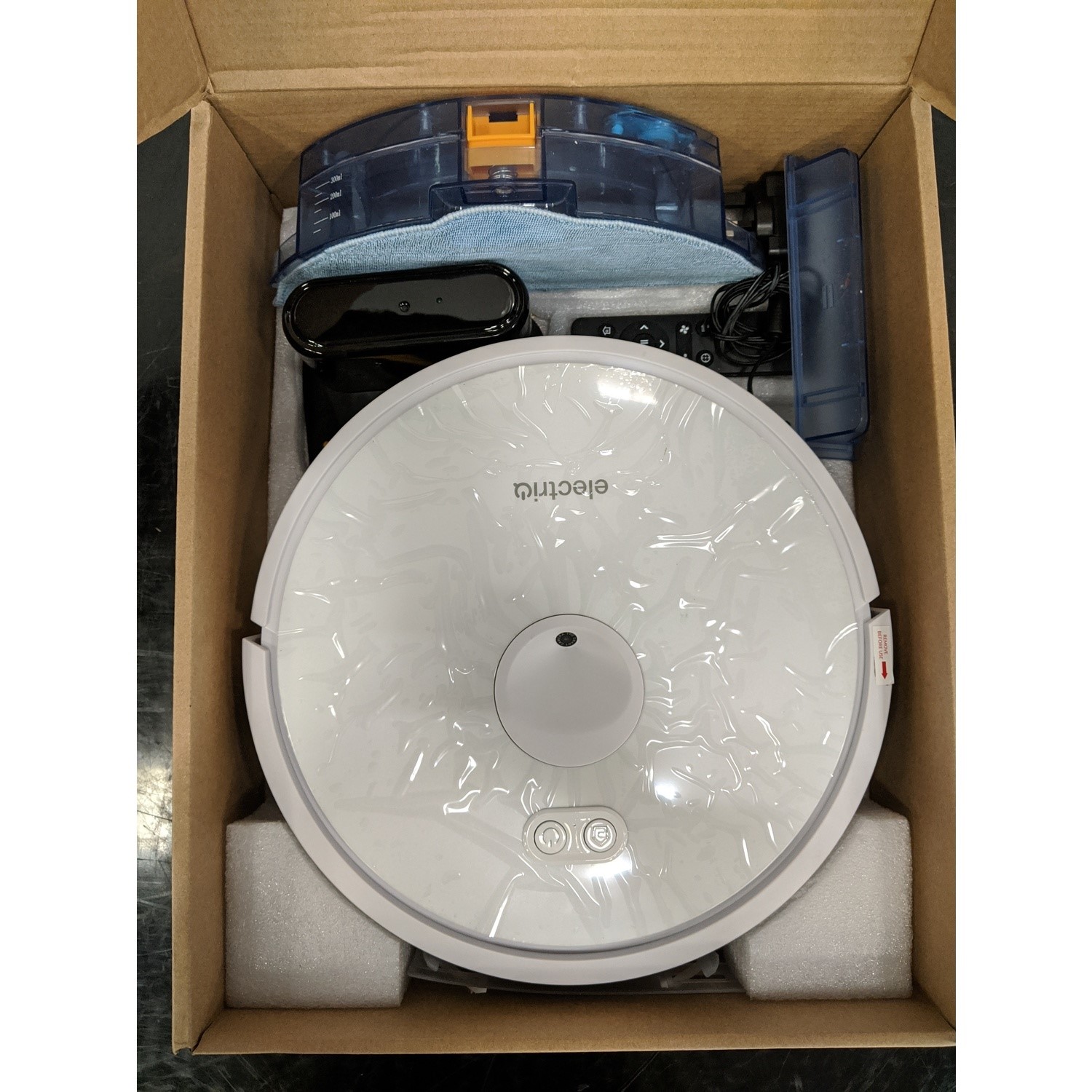 Refurbished electriQ TONY Robotic Vacuum Cleaner and Mop 4000Pa