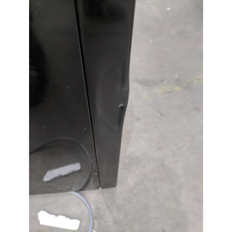 Refurbished electriQ EIQCHEST141LEDBLACK Freestanding 141 Litre Chest Freezer Black
