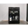 Refurbished electriQ EQEC60B4 60cm Double Cavity Electric Cooker with Ceramic Hob Black