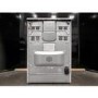 Refurbished electriQ EQDFC360WH 60cm Dual Fuel Cooker with Double Oven White