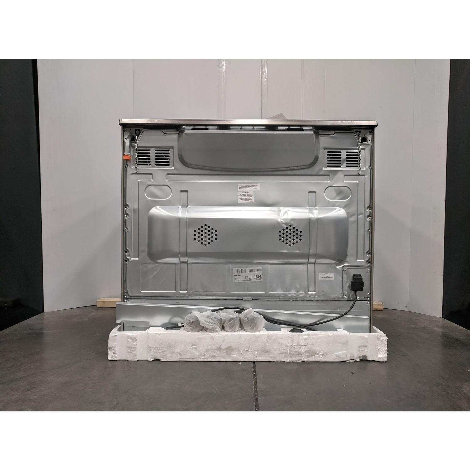 Refurbished electriQ EQRANGE90GASSS 90cm Gas Single Oven Range Cooker