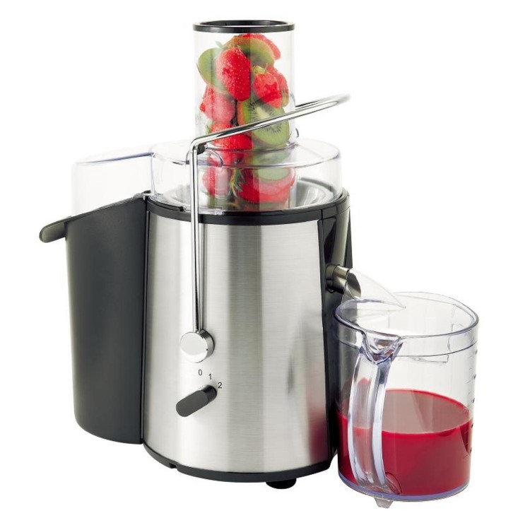 Refurbished electriQ Whole Fruit Centrifugal 990W Power Juicer Stainless Steel