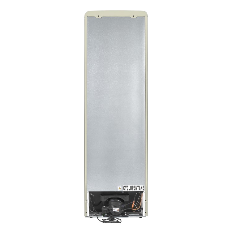 electriQ 246 Litre 50/50  Freestanding Fridge Freezer - Cream
