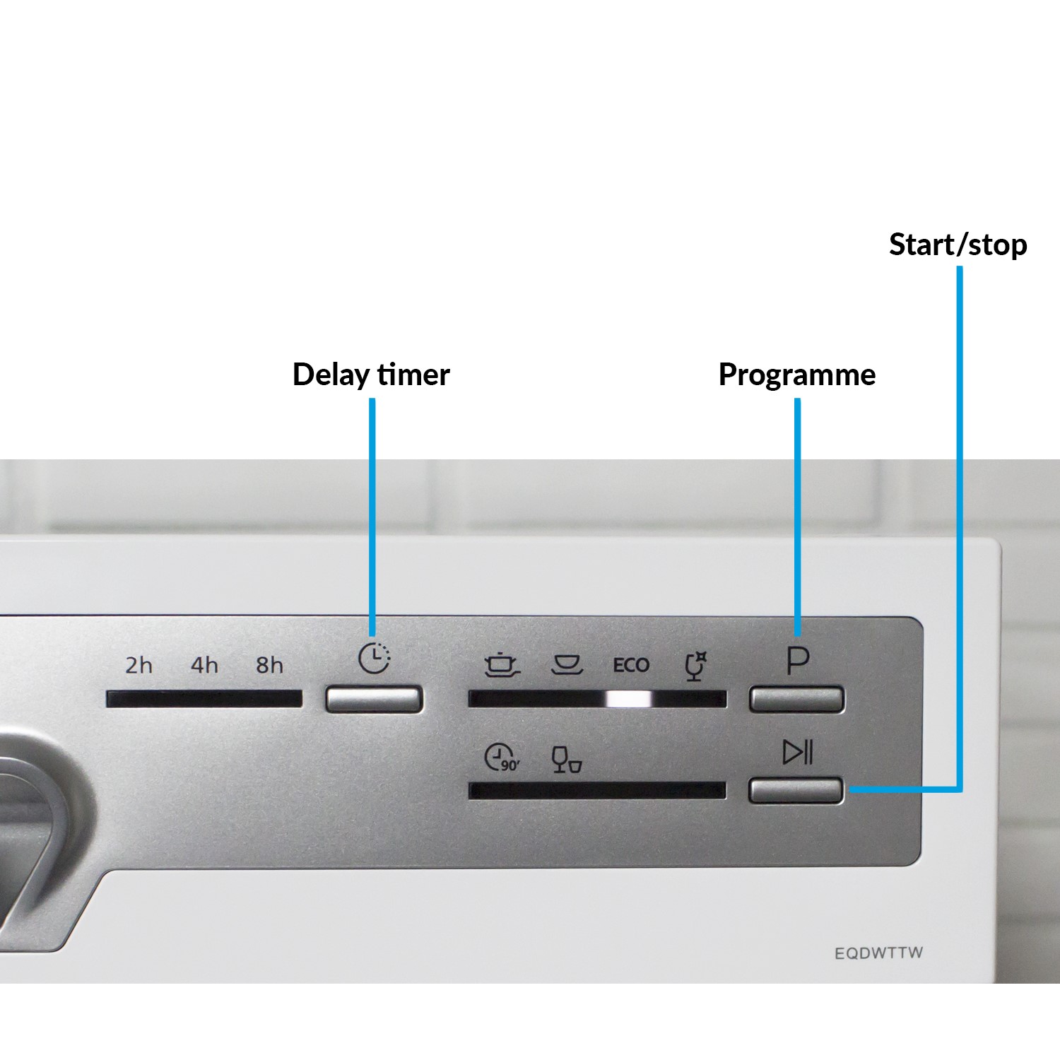 electriq table top dishwasher instructions