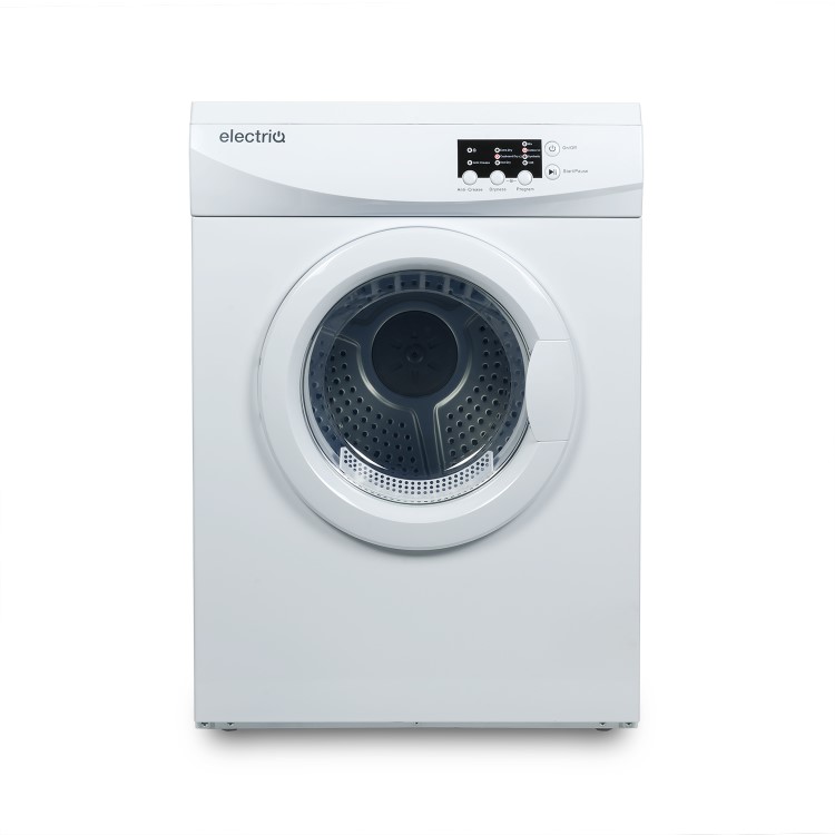 GRADE A2 - electriQ Freestanding 7kg Vented Tumble Dryer - White