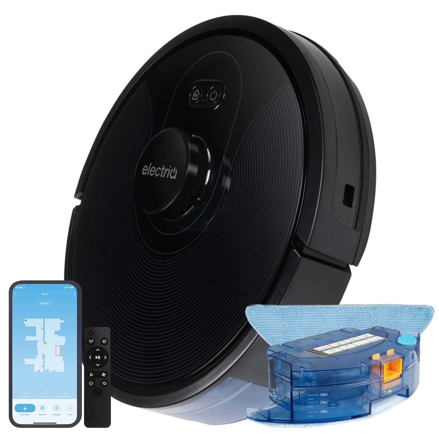 Powerful Robot Vacuum Cleaner - 1800Pa Suction, 2.81" Slim, 120 Min Run, Self-Charging, For Pet Hair & Carpets