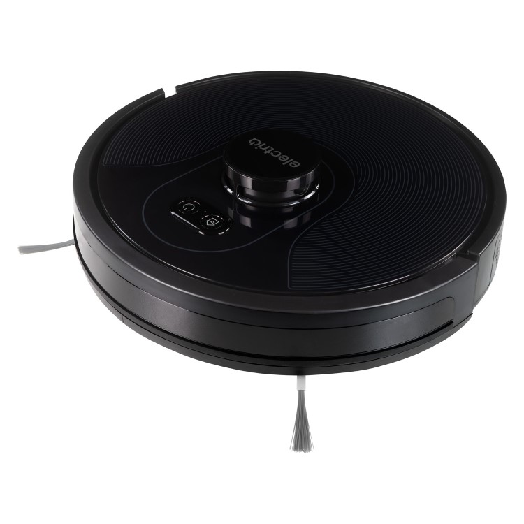 Refurbished electriQ HELGA Robot Vacuum Cleaner and Mop - 4000Pa Suction - Black