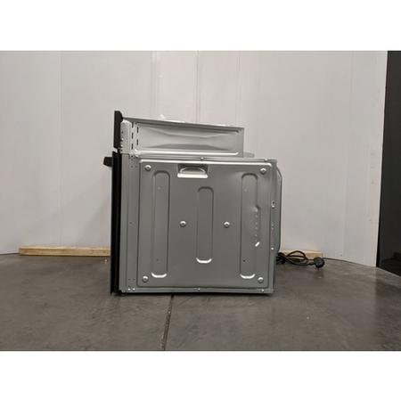 Refurbished electriQ EQOVENM1BLACK 60cm Single Built In Electric Oven Black