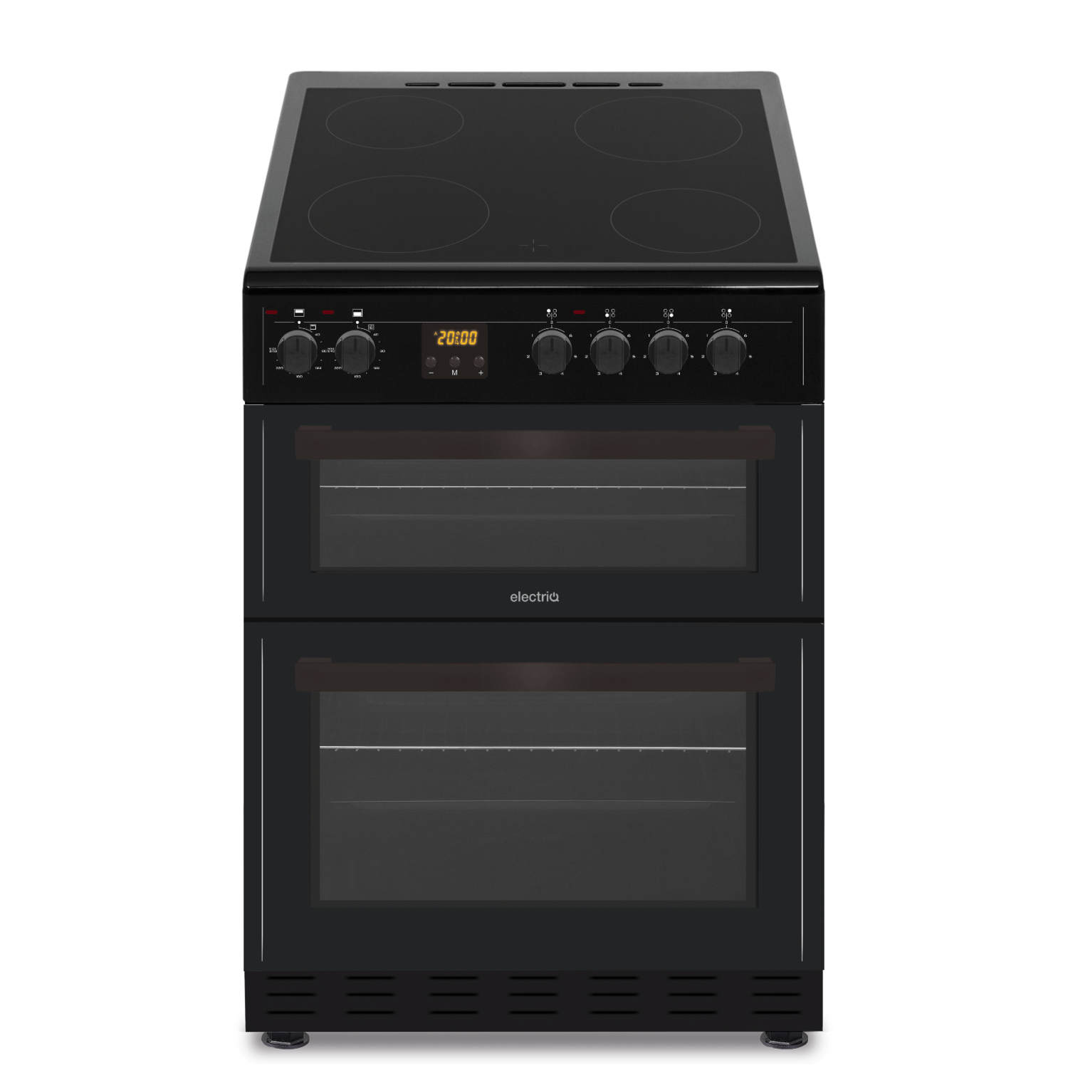 electriQ 60cm Electric Cooker Black electriQ