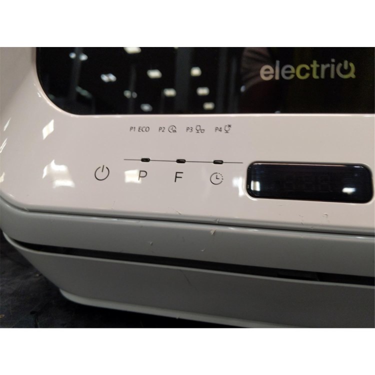 Refurbished electriQ EQDWTTGF Freestanding 2 Place Mini Table Top Portable Dishwasher White