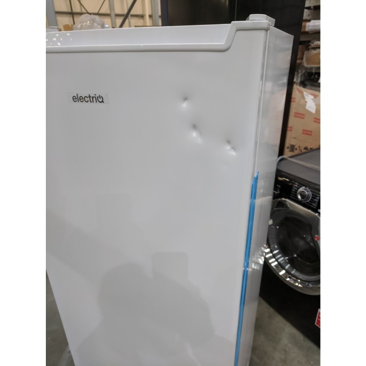Refurbished electriQ EQFS1420FZH Freestanding 168 Litre Upright Freezer White 