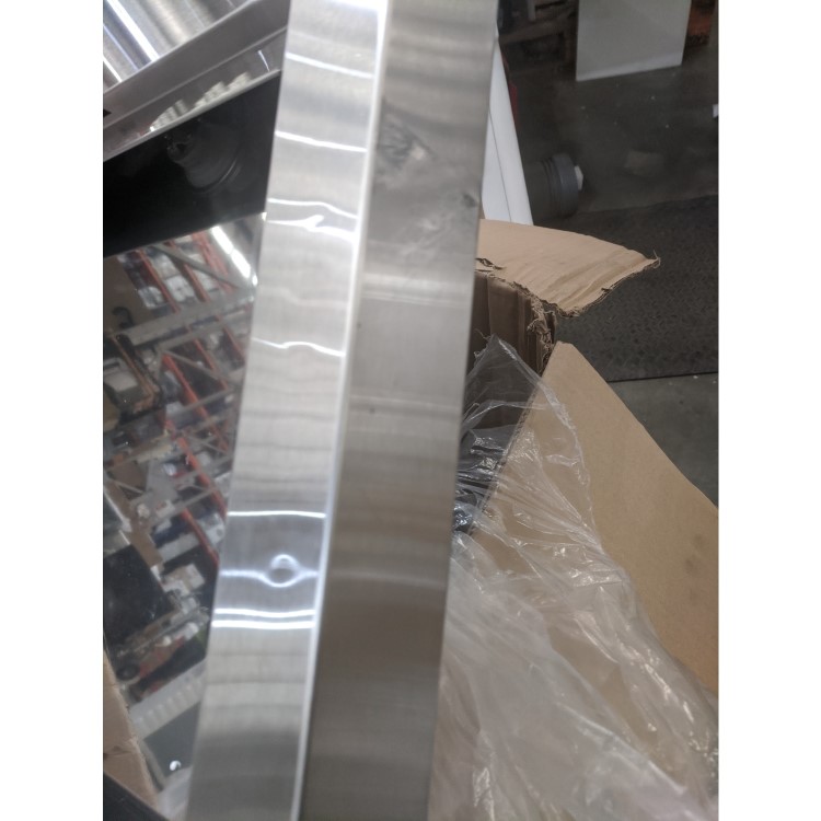 Refurbished electriQ eiQSLIM100TOUCH 100cm Slimline Chimney Cooker Hood Stainless Steel