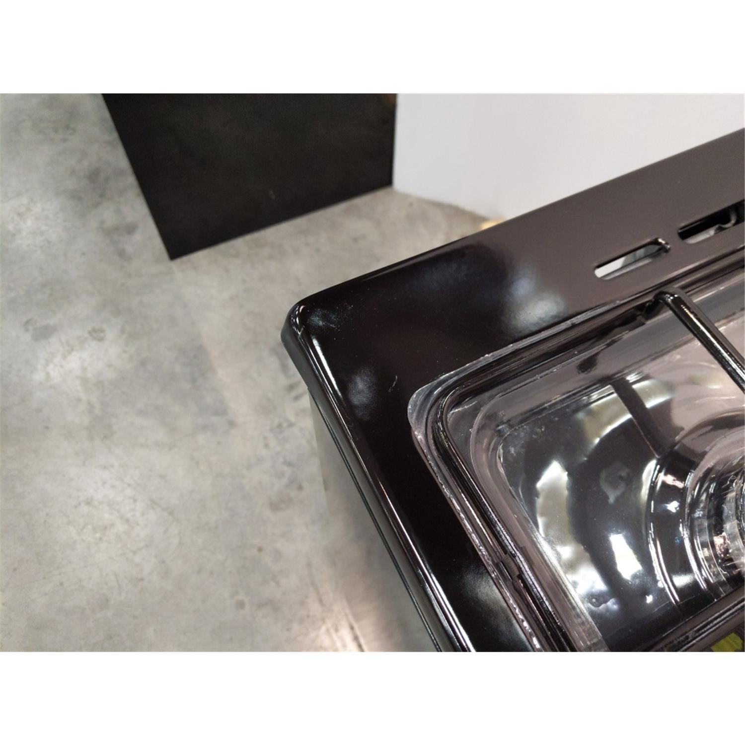 Refurbished electriQ EQDFC360BL 60cm Dual Fuel Cooker with Double Oven