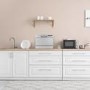 Refurbished electriQ EQDWTTS 6 Place Freestanding Table Top Dishwasher Silver
