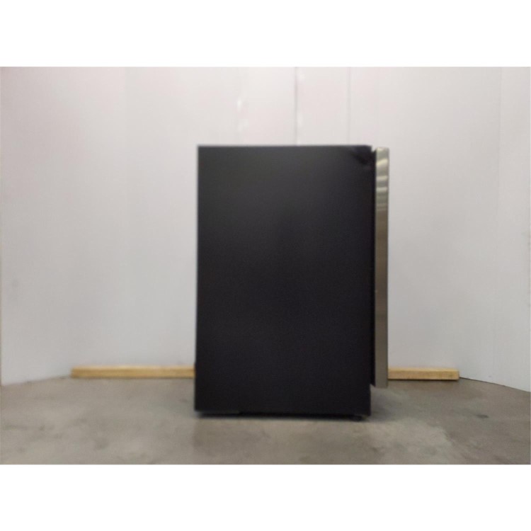 GRADE A3 - electriQ 18 Bottle Capacity Single Zone Freestanding Wine Cooler - Stainless Steel