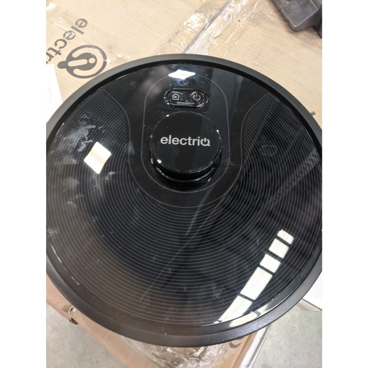 Refurbished electriQ HELGA Robot Vacuum Cleaner and Mop - 4000Pa Suction - Black