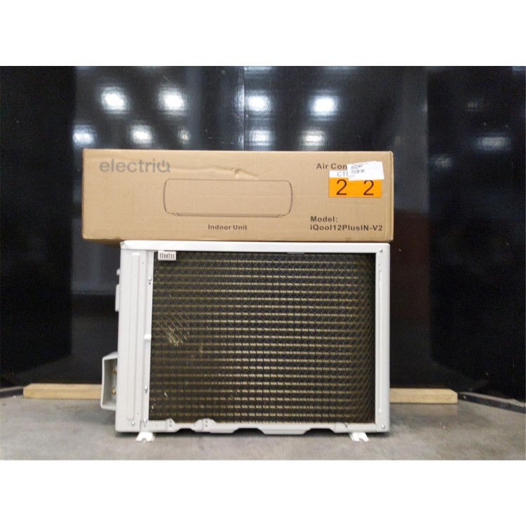 GRADE A3 - IQool Plus 12000 BTU Smart A+++ Wall Split Air Conditioner with Heat Pump and 5-Meter Pipe Kit Included