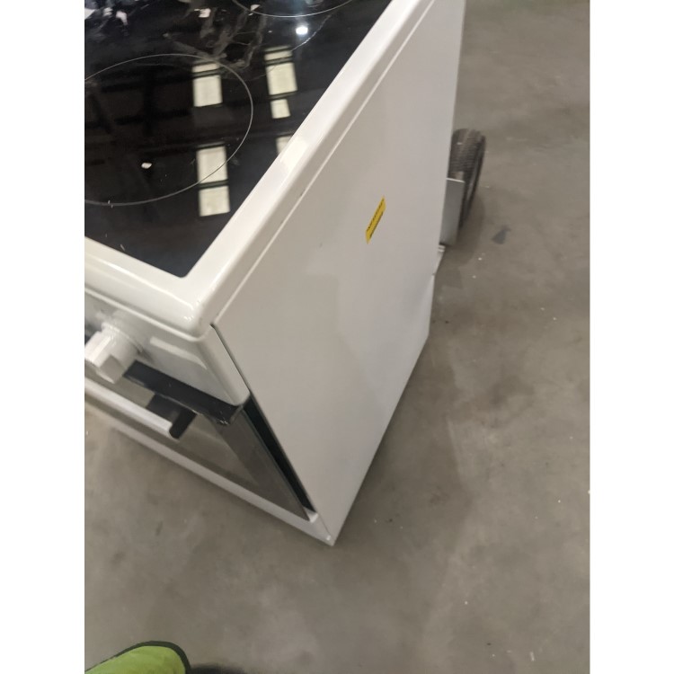 Refurbished electriQ EQEC60W1CERAMIC 60cm Electric Cooker White