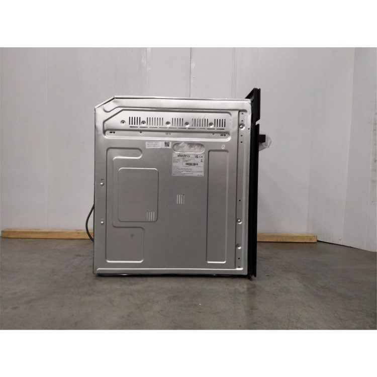 Refurbished electriQ EQOVENM2BLK 69L 7 Function Fan Assisted Electric Built In Single Oven Black