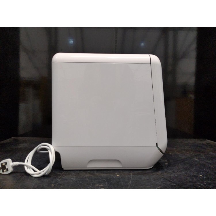 Refurbished electriQ EQDWTTGF Freestanding 2 Place Mini Table Top Portable Dishwasher White