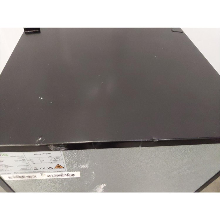 Refurbished electriQ eiqldf Freestanding 98 Litre Drinks Fridge Black