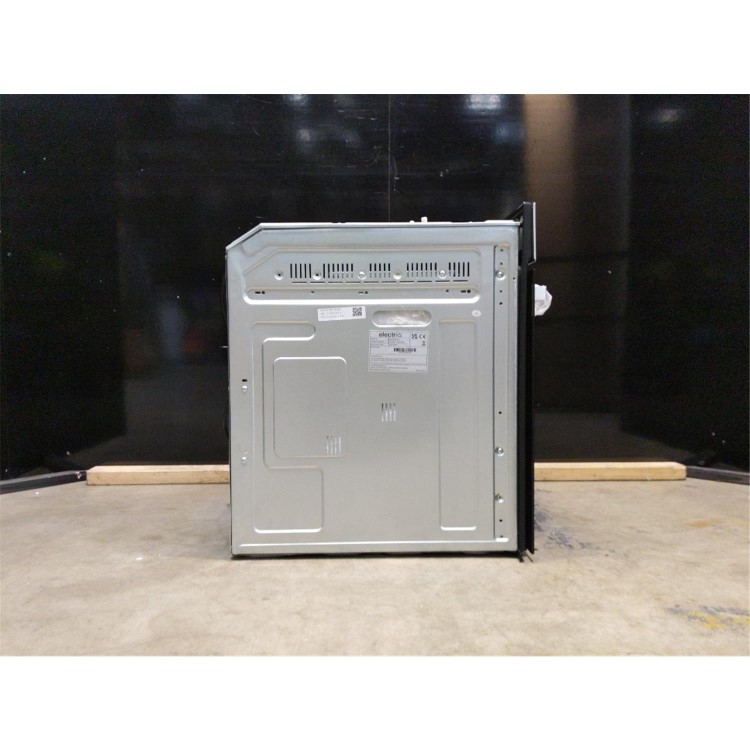 Refurbished electriQ EQOVENM1SS 60cm Single Built In Electric Oven Stainless Steel