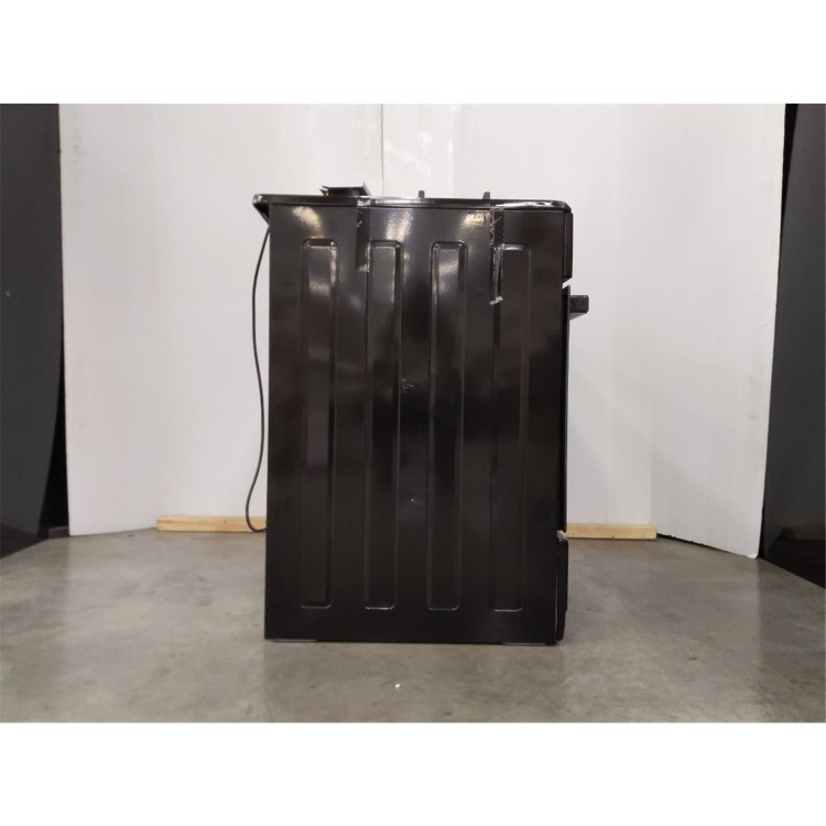 Refurbished electriQ EQRANGE90GASBLACK 90cm Gas Single Oven Range Cooker Black