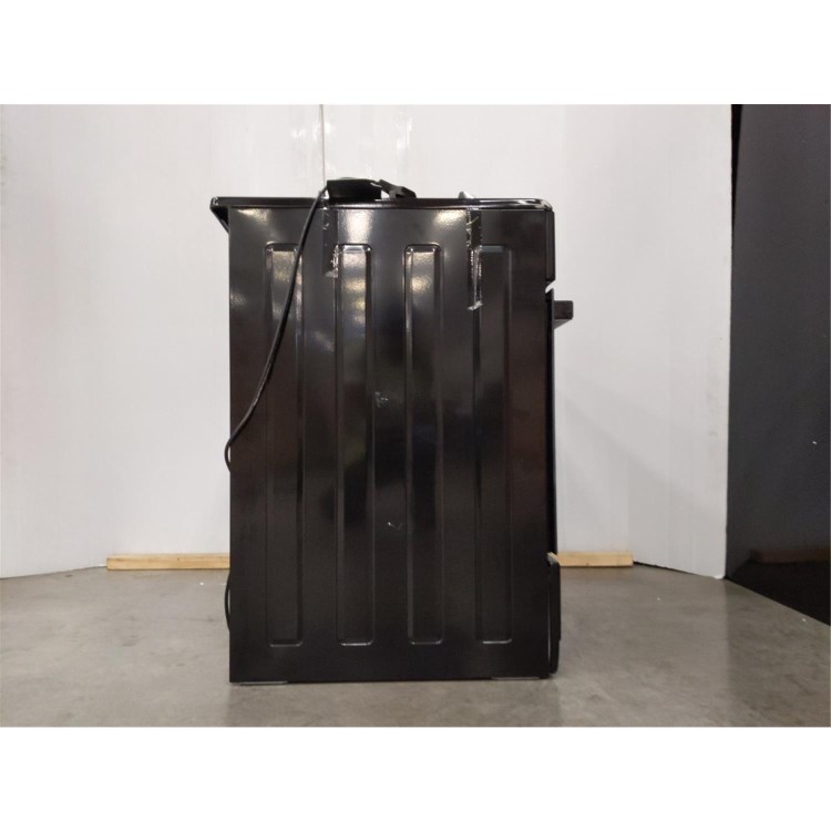 Refurbished electriQ EQRANGE90GASBLACK 90cm Gas Single Oven Range Cooker Black