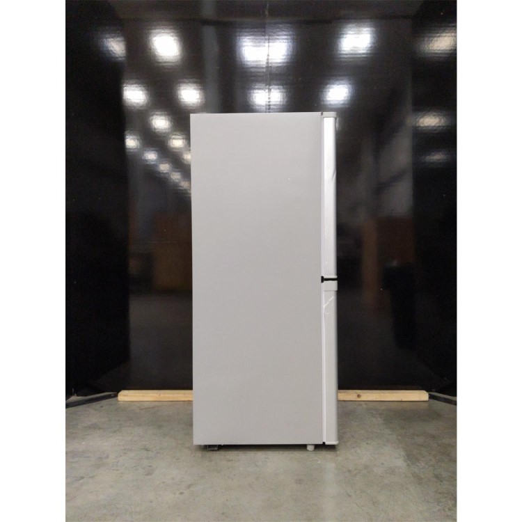 GRADE A3 - electriQ 155 Litre 50/50 Freestanding Fridge Freezer - Silver