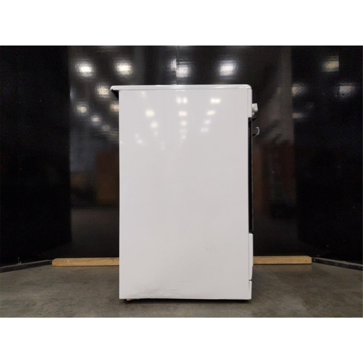 GRADE A3 - electriQ 60cm Single Oven Electric Cooker with Sealed Plate Hob - White