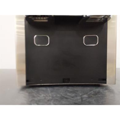 Refurbished electriQ eiqicecm Countertop Ice Maker With Ice Crusher and Water Dispenser Stainless Steel/Black