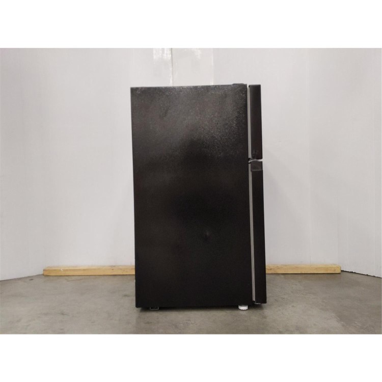 GRADE A3 - electriQ 86 Litre 70/30 Freestanding Fridge Freezer - Black