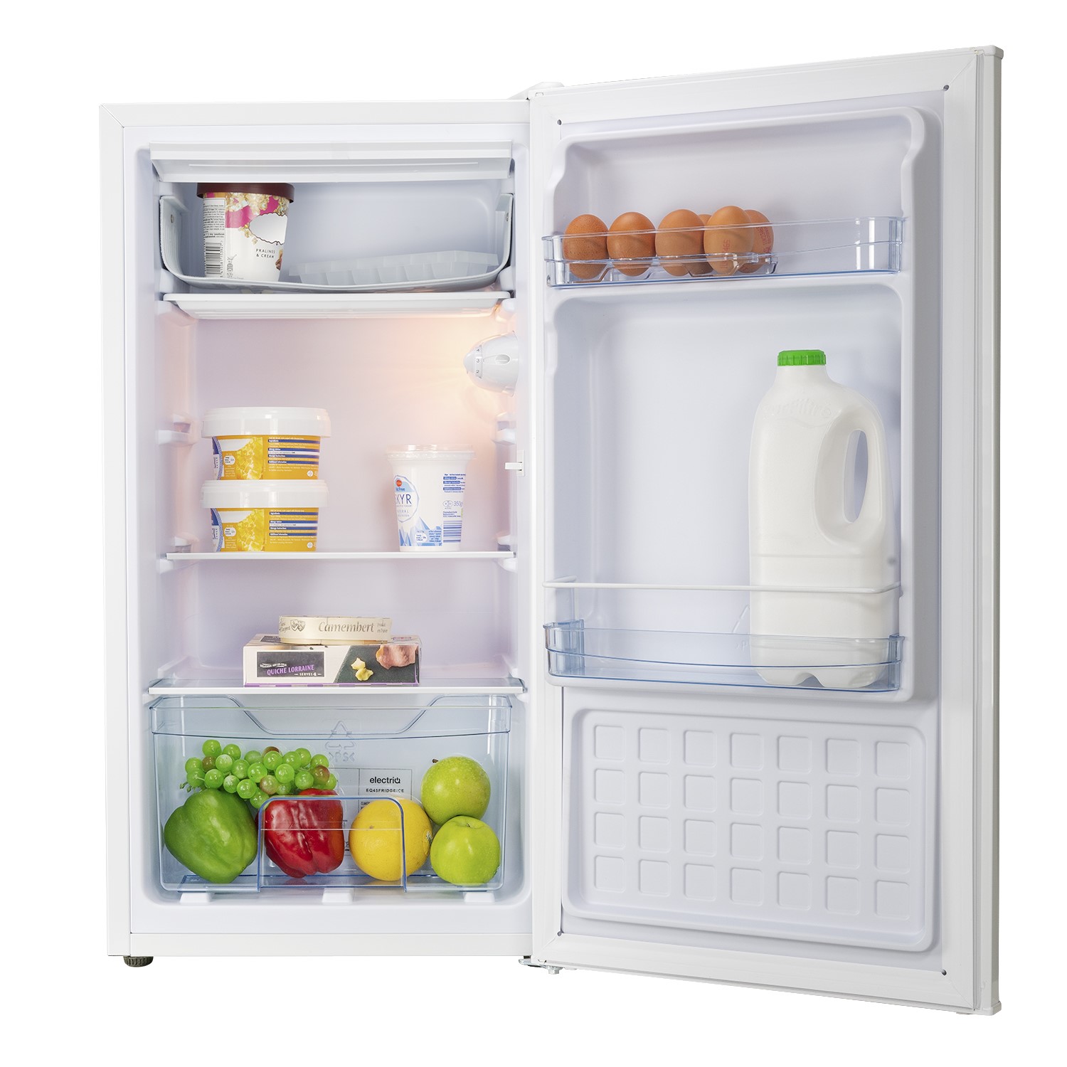 Small under counter fridge with icebox cheap