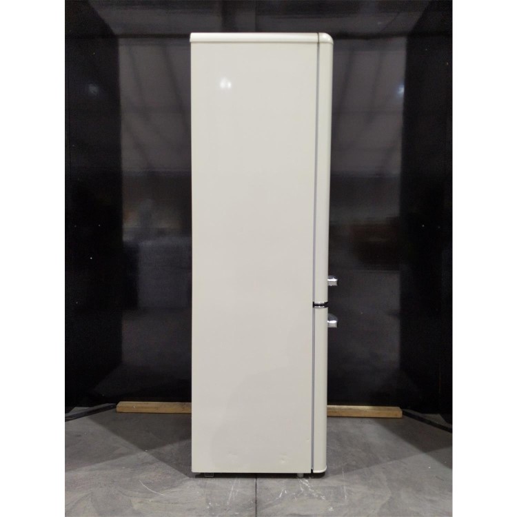 Refurbished electriQ EQ6040RETROCREAMVE Freestanding 244 Litre 60/40 Retro Fridge Freezer Cream