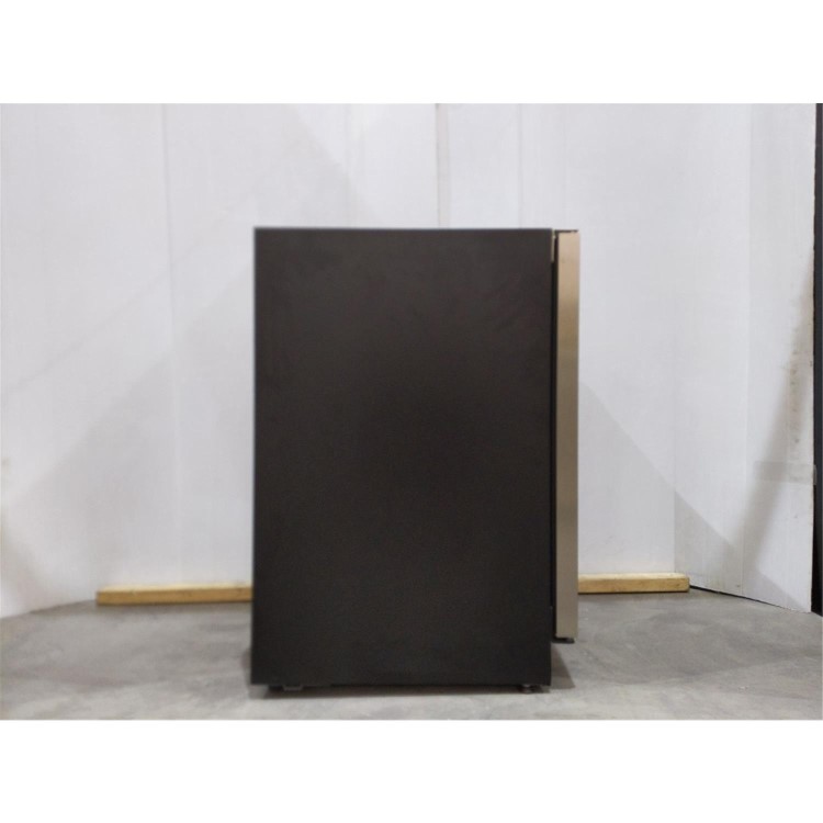 Refurbished electriQ EQWINE60SDD Freestanding 36 Bottle Full Range Dual Zone Wine Cooler Stainless Steel