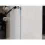Refurbished electriQ eiQUCRETROFFWHT Freestanding 80 Litre 70/30 Retro Fridge Freezer White