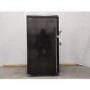 Refurbished electriQ eiQUCRETROFFMBLK Freestanding 80 Litre 70/30 Retro Fridge Freezer Matte Black