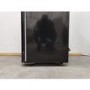 Refurbished electriQ eiQUCRETROFFMBLK Freestanding 80 Litre 70/30 Retro Fridge Freezer Matte Black