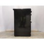 Refurbished electriQ EQDFC360BL 60cm Dual Fuel Cooker Black