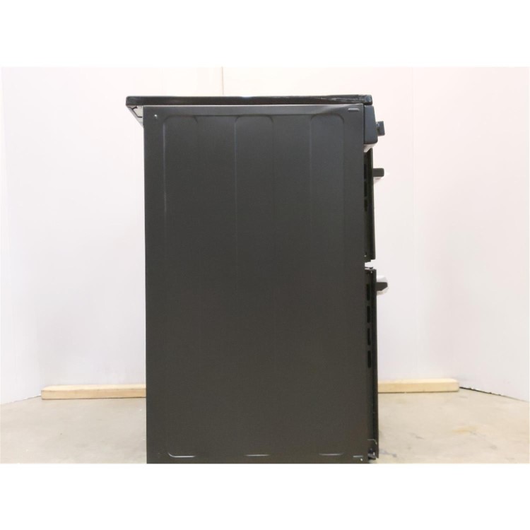 Refurbished electriQ EQEC60IK 60cm Double Oven Electric Cooker with Induction Hob Black