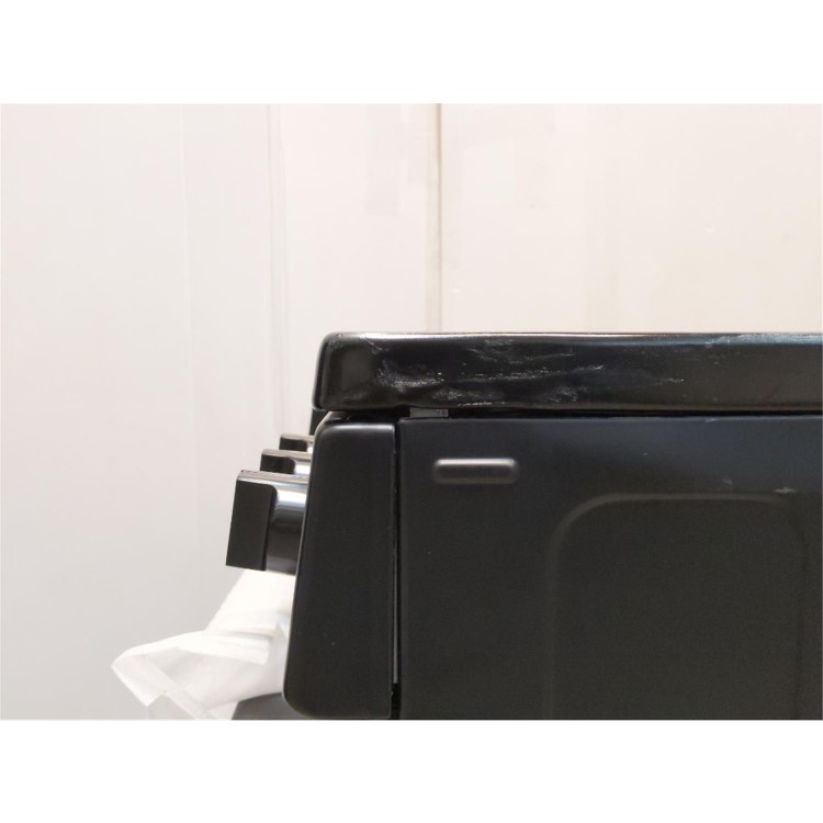Refurbished electriQ EQEC60IK 60cm Double Oven Electric Cooker with Induction Hob Black