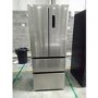 Refurbished electriQ eiQFD70FF 391 Litre American Fridge Freezer Stainless Steel