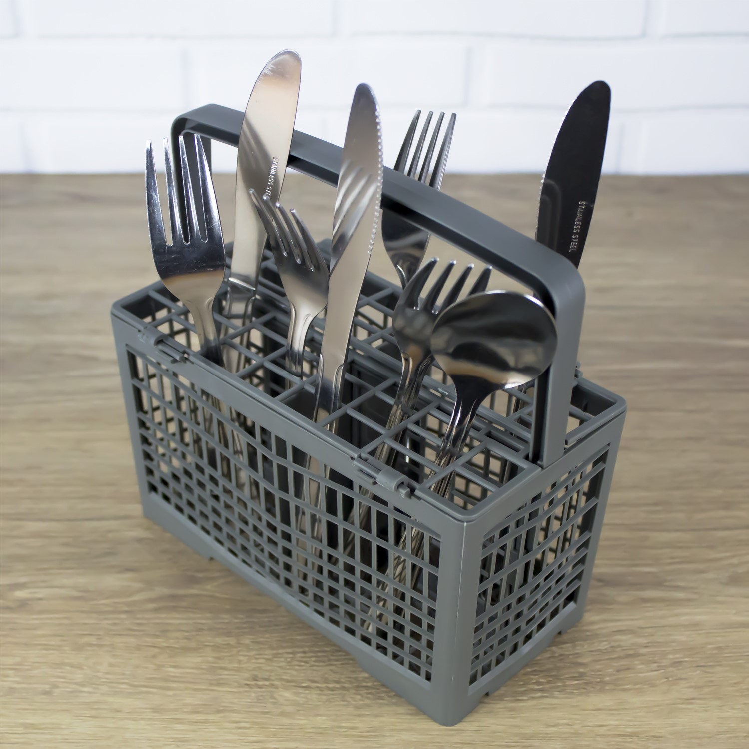 silver table top dishwasher