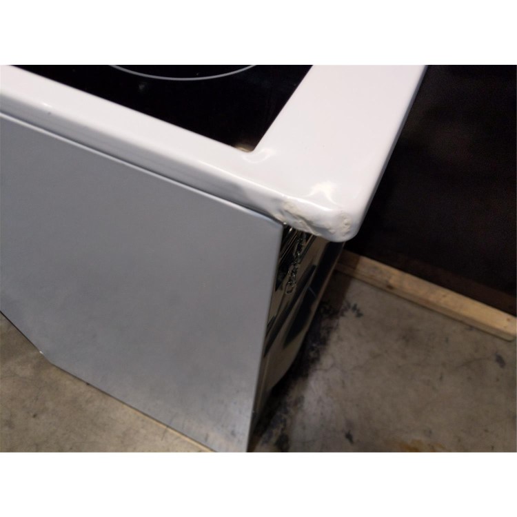 Refurbished electriQ EQEC60W4 60cm Double Cavity Electric Cooker White