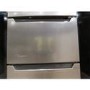 Refurbished electriQ eiQ54MDFFINOX Freestanding 282 Litre Frost Free Fridge Freezer Stainless Steel