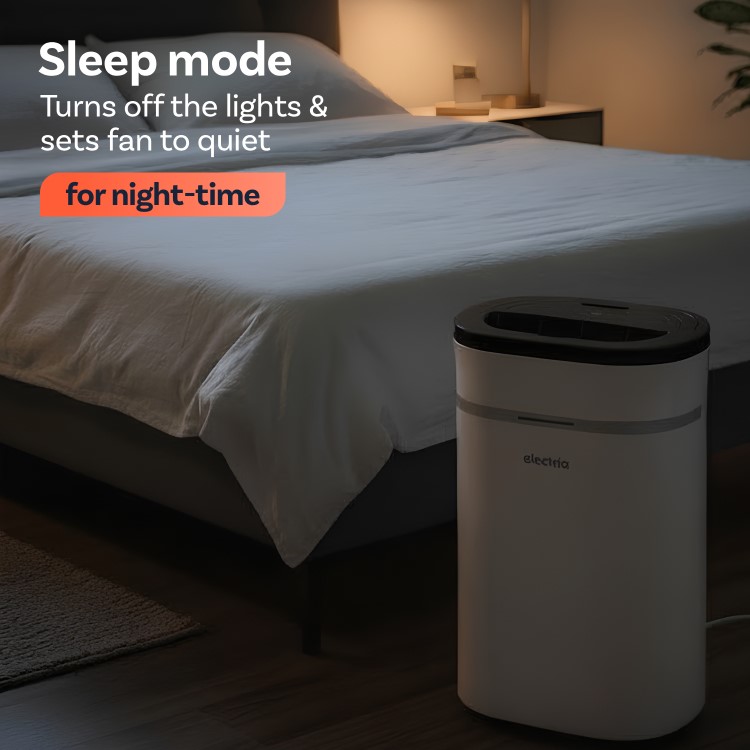 electriQ Premium 12L Low-Energy Quiet Laundry Dehumidifier