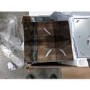 Refurbished electriQ eiQCURVISL90SS 90cm Curved Glass Island Cooker Hood Stainless Steel
