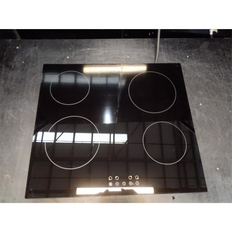 Refurbished electriQ eiQC60TOUCH 60cm 4 Zone Ceramic Hob with Touch Controls