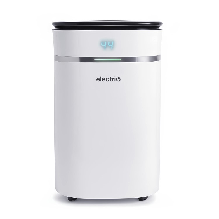 Refurbished electriQ 20L Low-Energy Quiet Laundry Dehumidifier with HEPA UV Air Purifier